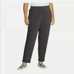 Ava & Viv Charcoal Gray Jogger Lounge Pants NWT